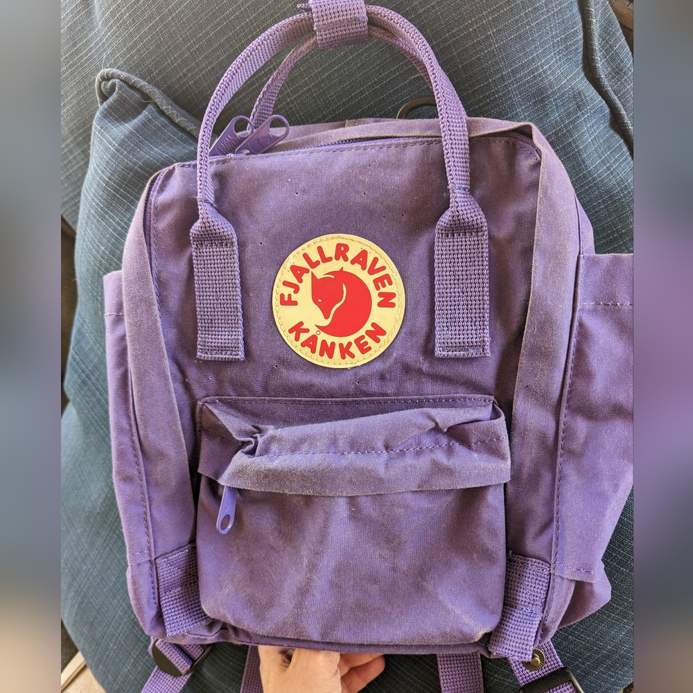Mini Fjallraven Kanken Purple